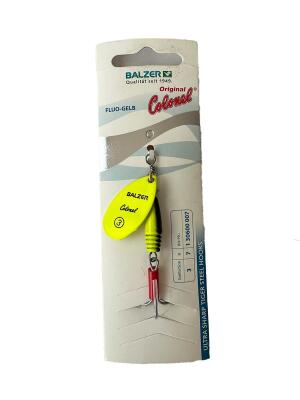 30600007 Colonel Fluo-Gelb Alabalık Kaşığı No:3 7gr - 1