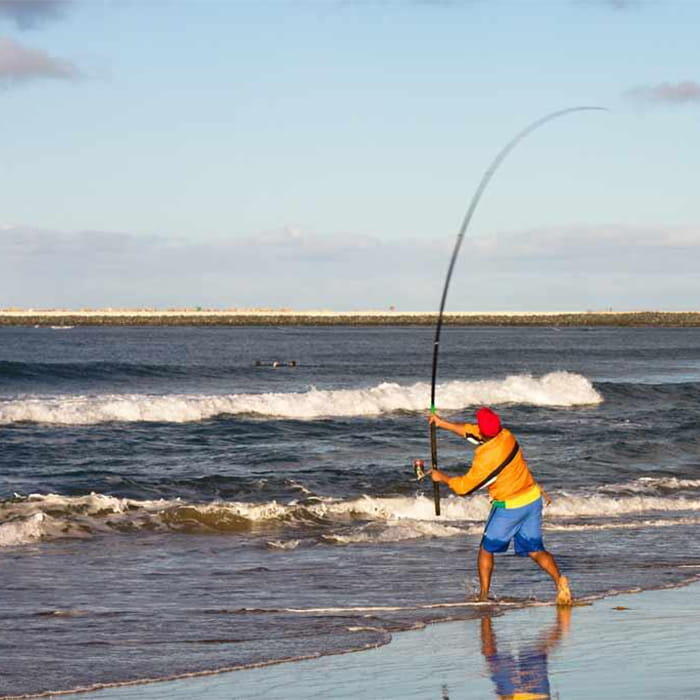 Surf Olta Kamışları ile Uzak Atış