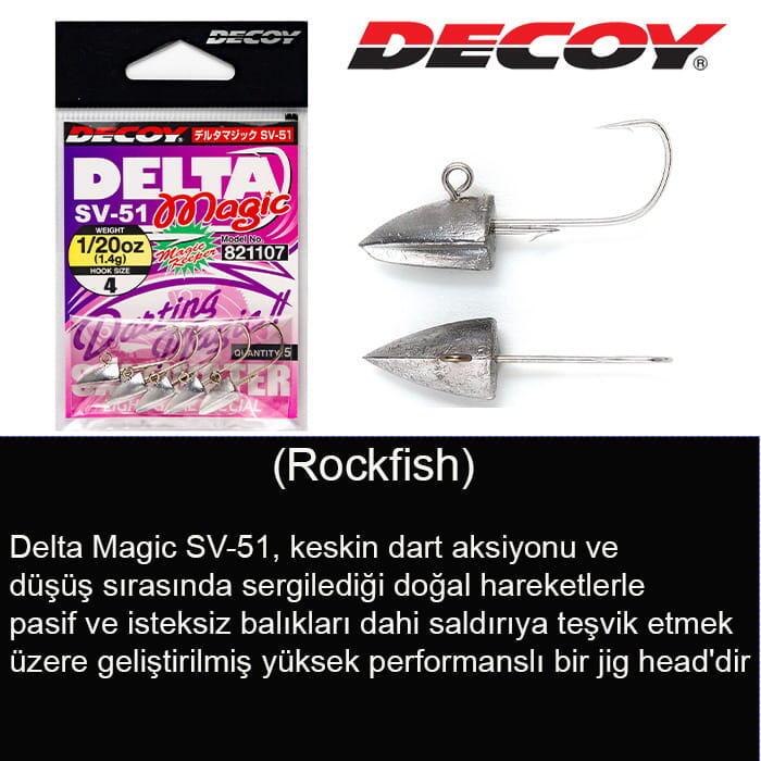 Delta Magic SV-51 LRF Jighead