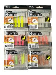 Aji Hunter Worm Shirasu 5cm 10 Adet LRF Silikon Yemi