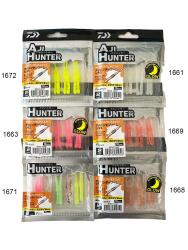 Aji Hunter Worm Shirasu 5cm 10 Adet LRF Silikon Yemi - 2