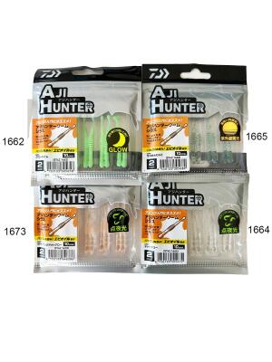 Aji Hunter Worm Shirasu 5cm 10 Adet LRF Silikon Yemi - 3