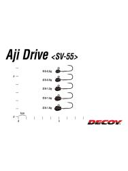 Ajidrive SV-55 LRF Jighead #8 - 4