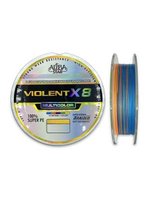 Albastar Violent Multicolor 300mt 8x Pe İp Misinası