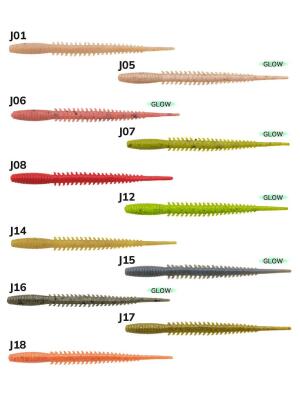 Aqua Katsu Aji Straight 5,84cm LRF Silikon Yem 18 Adet - 2