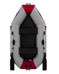 Aqua Storm Balıkçı Tipi Şişme Bot ST 260 Gri-Kırmızı - Thumbnail