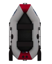 Aqua Storm Balıkçı Tipi Şişme Bot ST 260 Gri-Kırmızı - Aqua Storm
