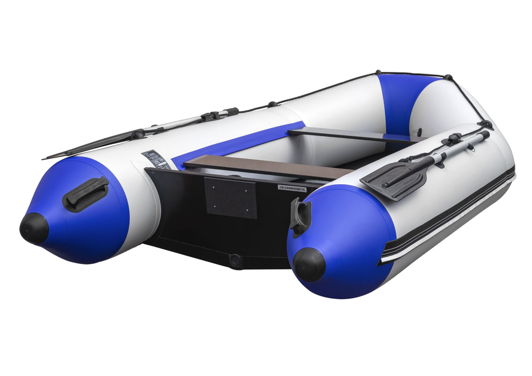 Aqua Storm Motor Takılan Şişme Bot OT STK 330 Gri-Mavi - 2