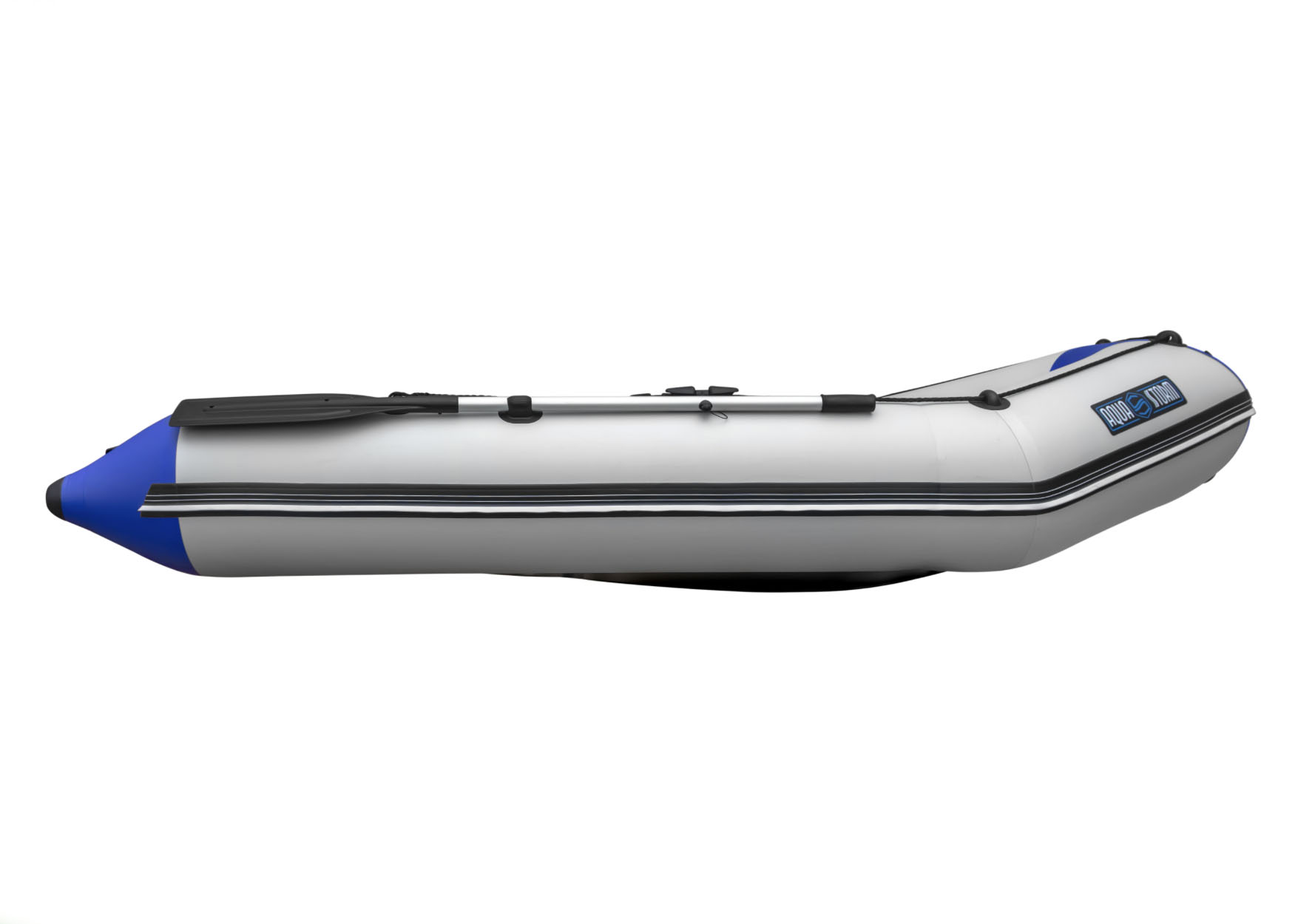 Aqua Storm Motor Takılan Şişme Bot OT STK 330 Gri-Mavi - 3