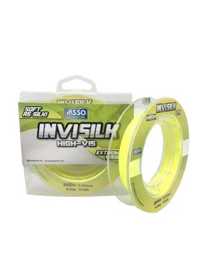 Asso Invisilk Surf Casting 300mt Monofilament Misina A.Sarı - 1
