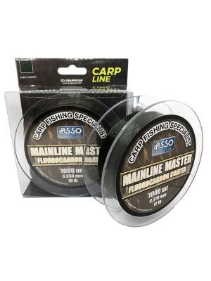Asso Mainline Master Carp FC COATED 1.000m Carp Line Dark Green Misina - 1