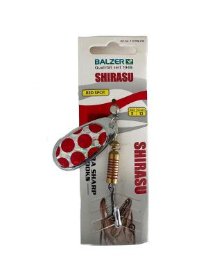 Balzer Shirasu Red Spot No:5 12gr Turna Kaşığı - 1
