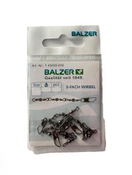 Balzer - Balzer 14203 3 Zincir Klipsli Mini Fırdöndü 5 Adet