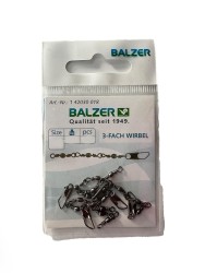 Balzer 14203 3 Zincir Klipsli Mini Fırdöndü 5 Adet - Balzer