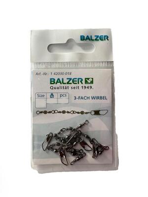 Balzer 14203 3 Zincir Klipsli Mini Fırdöndü 5 Adet - 1