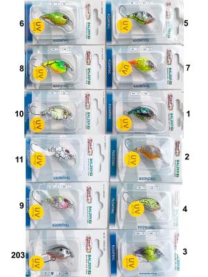 Balzer 16093 Trout Wobbler UV Active Floating 3cm 2gr Maket Balık - 2