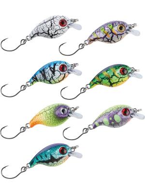 Balzer 16093 Trout Wobbler UV Active Floating 3cm 2gr Maket Balık - 1