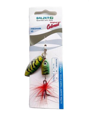 Balzer Colonel Reality 3D Balık Kafa Tüylü Kaşık 10gr - 1