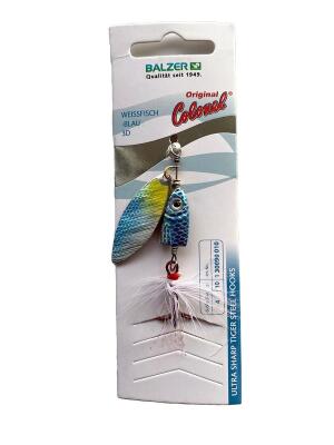 Balzer Colonel Reality 3D Balık Kafa Tüylü Kaşık 10gr - 1