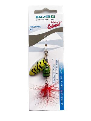 Balzer Colonel Reality 3D Balık Kafa Tüylü Kaşık 7gr - 1
