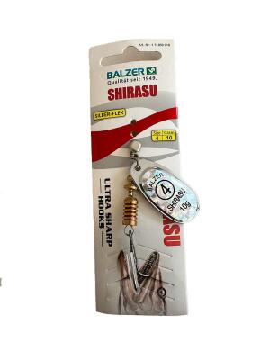 Balzer Shirasu Silber-Flex No:4 10gr Turna Kaşığı - 1