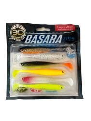 Basara 3D Soft Swim 3.5” 8.89cm Silikon Yem 6 Adet – Mix 3