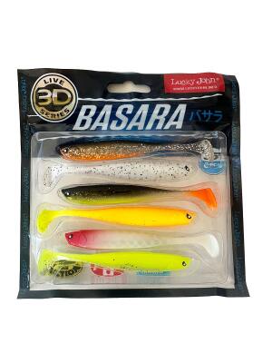Basara 3D Soft Swim 3.5” 8.89cm Silikon Yem 6 Adet – Mix 3 - 1