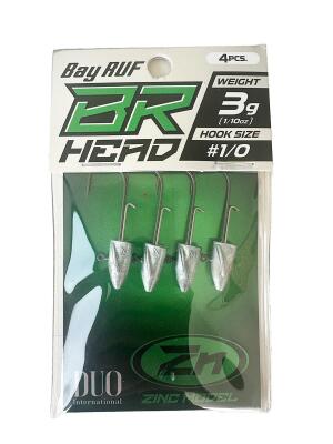 Bay RUF BR FISH HEAD – Jig Head 1/0 - 1