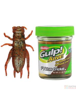 Berkley Gulp Alive Cricket 2cm Breen - 1
