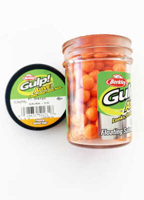 Berkley Gulp Alive Floating Salmon Eggs Fl. Orange - 1