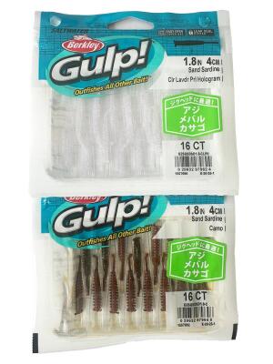 Berkley Gulp Sand Sardine 4cm 16 Adet LRF Silikon Yemi - 1