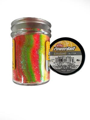 Berkley Power Bait Double Glitter - Sysl/SGrn/Red - 1