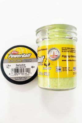 Berkley Power Bait Extra Scent Glitter - Garlic - 1