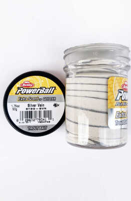 Berkley Power Bait Extra Scent Glitter - Silver Vein - 1