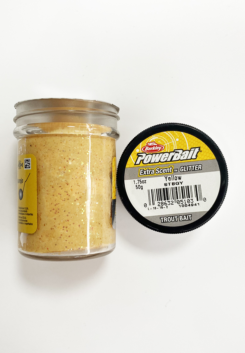 Berkley Power Bait Extra Scent Glitter Yellow - Berkley