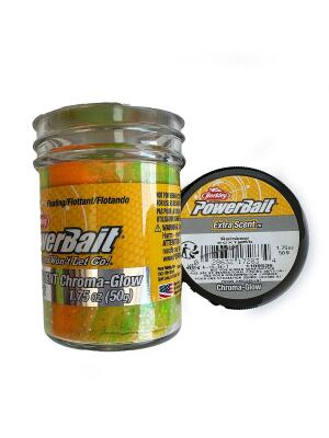 Berkley Power Bait Extra Scent Rainbow Chroma-Glow - 1