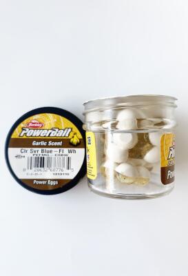 Berkley Power Bait Garlic Scent - White - 1