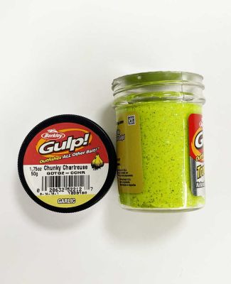Berkley Power Bait Natural Garlic Scent - Chunky Chartreuse - 1
