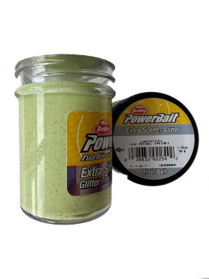 Berkley Power Bait Natural Scent Glitter – Garlic Gltr - 1