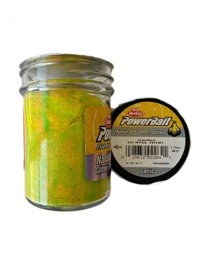 Berkley Power Bait Natural Scent Glitter – Rainbow Garlic - 1