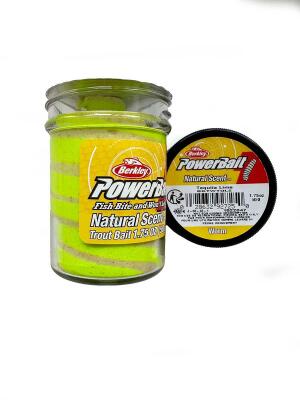 Berkley Power Bait Natural Scent Worm - Tequila Lime - 1