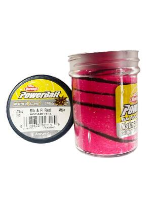 Berkley Power Bait Naturel Scent Glitter - BGT/Fl Red - 1