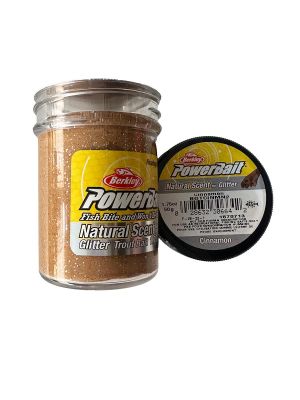 Berkley Power Bait Naturel Secent Glitter - Cinnamon - 1