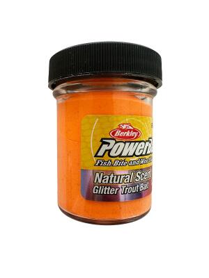 Berkley Power Bait Peynirli Natural Scent Glitter Flr Orange - 1