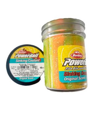 Berkley Power Bait Sinking-Coulant Rainbow - Batan Model - 1