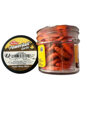 Berkley Power Honey Worm 55CT Silikon Kurt - Orange - 1