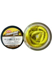 Berkley Power Honey Worm 55CT Silikon Kurt - Yellow - Berkley