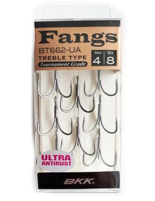 BKK Fangs-62 UA Üçlü Olta İğnesi - 1