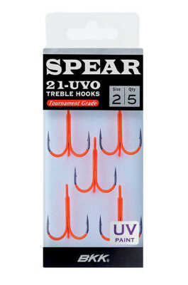 BKK Spear-21 UVO Üçlü Olta İğnesi - 1