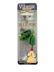 Blue Fox Vibrax 3 Special No:3 8gr - Gövde Koyu Yeşil - Blue Fox